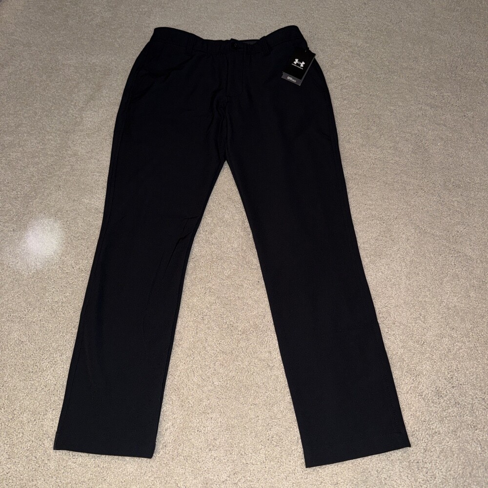 Under Armour Cold Infrared Tapered Men's Golf Pants 32x30 With Stretch Waist NWT